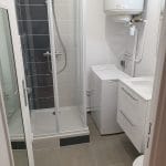 Salle de bain rénovée - Rénovation d'un studio à Agen