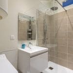 Nouvel agencement de salle de bain - rénovation d'un appartement dans le 6ème arrondissement de Lyon