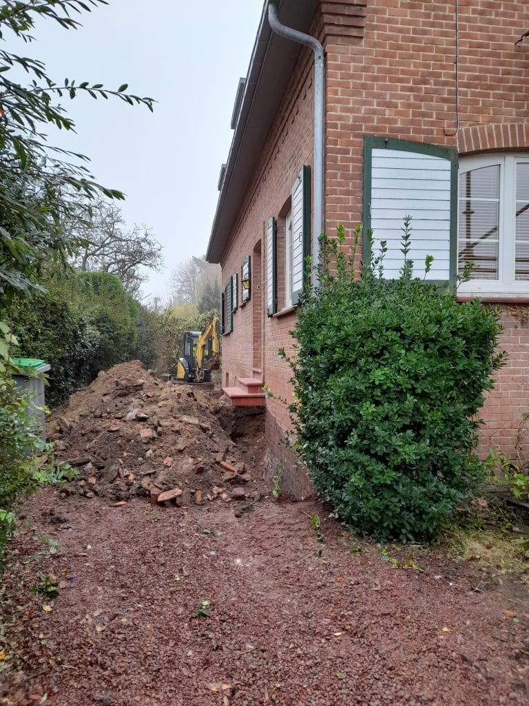 Rénovation d’extérieurs d’une maison à Lambersart (59)