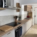 Plan de travail de la cuisine - Rénovation intérieure d'une maison à Niort