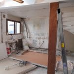 Ouverture d'un mur intérieur - Rénovation d'un rez-de-chaussée d'une maison à Lille