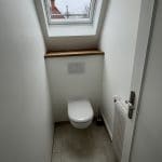 rénovation d'une salle de bain à Lambersart - WC avec velux
