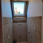 rénovation d'une salle de bain à Lambersart - WC pendant