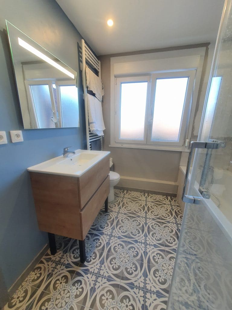 Rénovation d’une salle de bain à Roubaix (59)