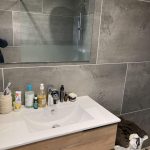 rénovation d'une salle de bain à Saint Doulchard - meuble vasque