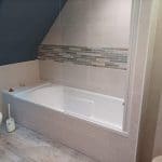 rénovation de deux salles de bains à Plouay - baignoire