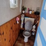 WC avant travaux - Rénovation intérieure d'une maison à Loire-sur-Rhône (69)