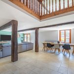 Salle à manger - Rénovation d’une longère à Dompierre-sur-Veyle