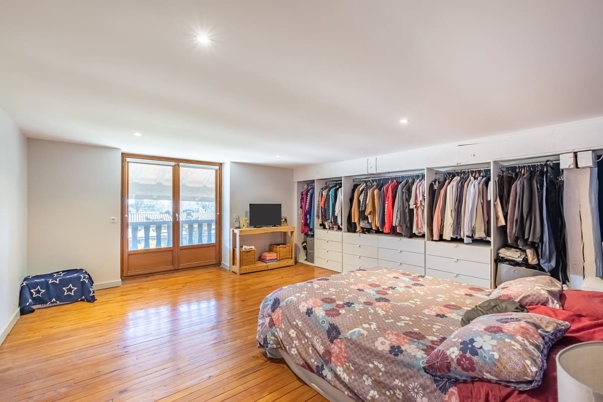 Chambre - Rénovation d’une longère à Dompierre-sur-Veyle