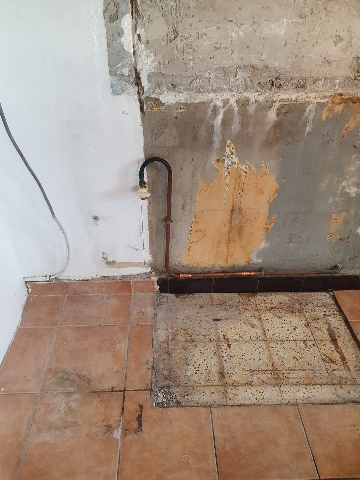Rénovation de la plomberie dans une cuisine à Toufflers (59)