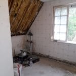 En cours de démolition - Rénovation d’une salle de bain à Marcq-en-Barœul