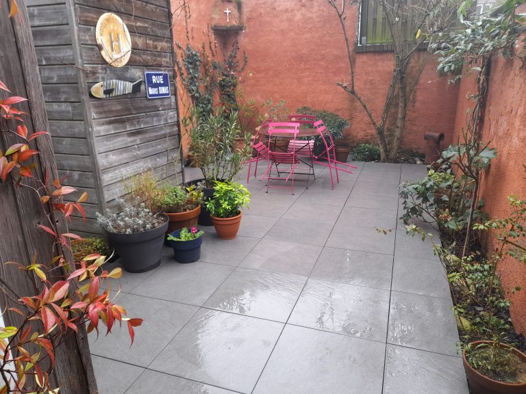 Rénovation d’une terrasse à Roubaix (59)