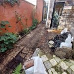 rénovation d'une terrasse à Roubaix - sol de la terrasse avant travaux de rénovation