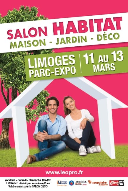 Salon Habitat, Jardin & Déco de Limoges du 11 au 13 mars 2022