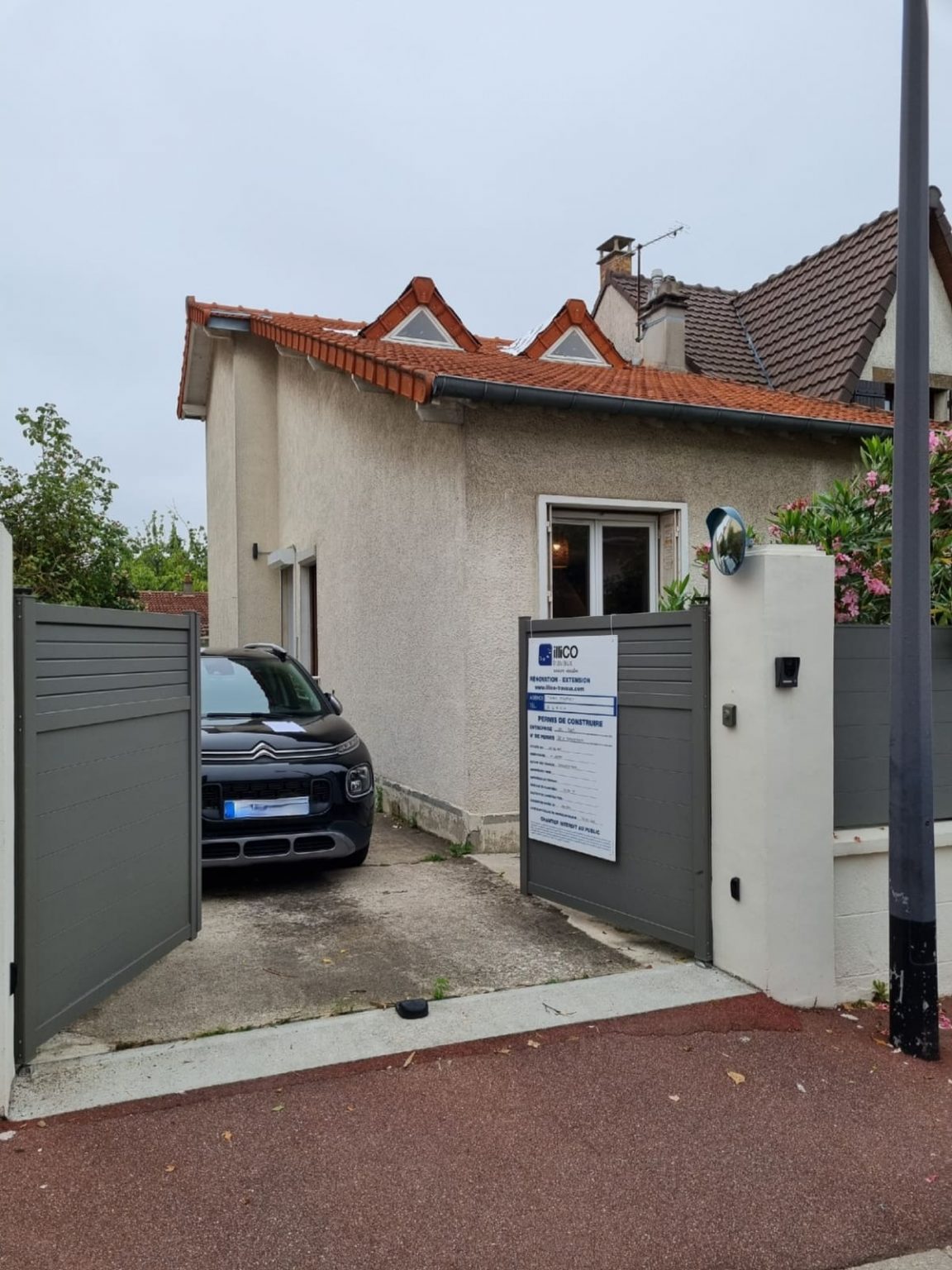 Surélévation d’une maison à Antony (92)