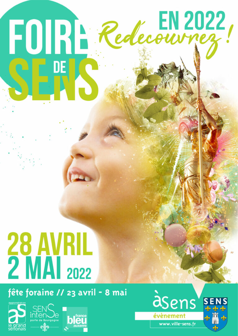 Grande Foire annuelle de Sens, du 28 avril et jusqu’au 2 mai !