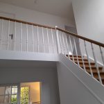 Escalier rénové - rénovation d’une maison à Marcq-en-Baroeul