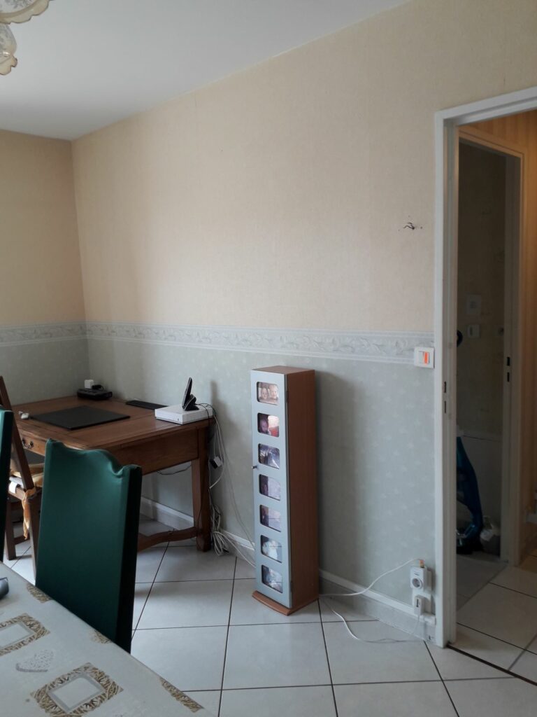 Rénovation partielle d’un appartement à Châtellerault - salle a manger