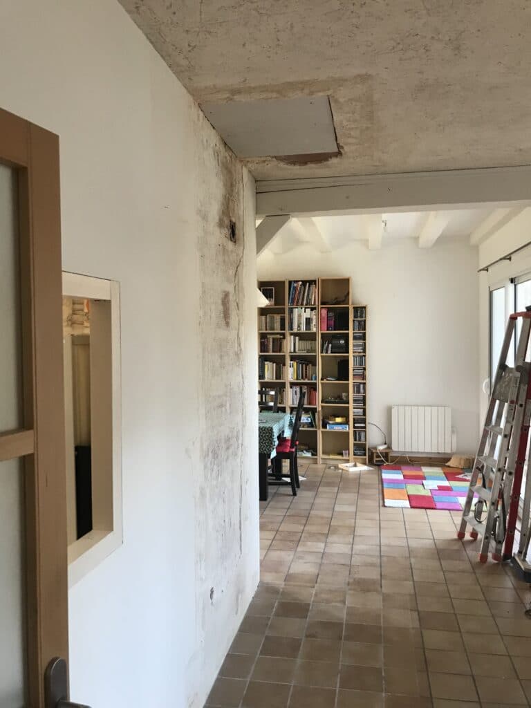 Rénovation partielle de maison à Fontaine-le-Comte (86)