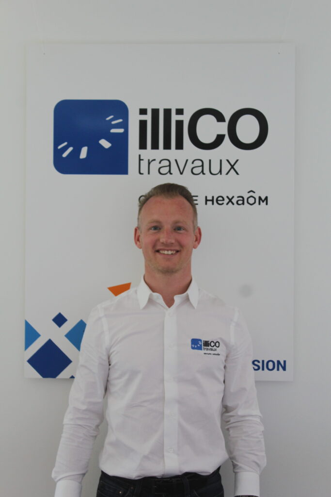 Fabien Gérard, responsable de l'agence illiCO travaux Fismes-Tinqueux