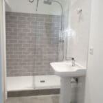 Rénovation appartement à Saint-Brieuc - lavabo et douche