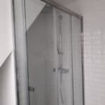 Rénovation salle de bain à Marcq-en-Barœul - cabine de douche transparente