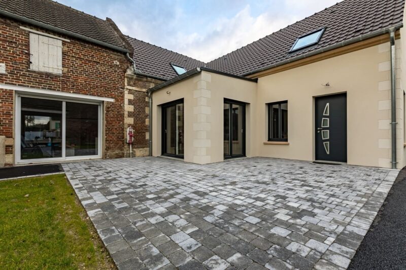 Extension d’une maison ancienne à Grandfresnoy (60)