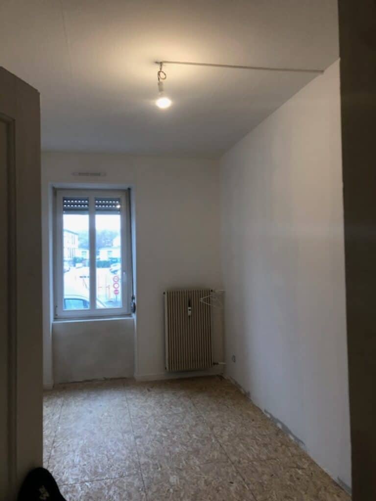 Pendant les travaux - Rénovation complète d'un appartement à Strasbourg par illiCO travaux