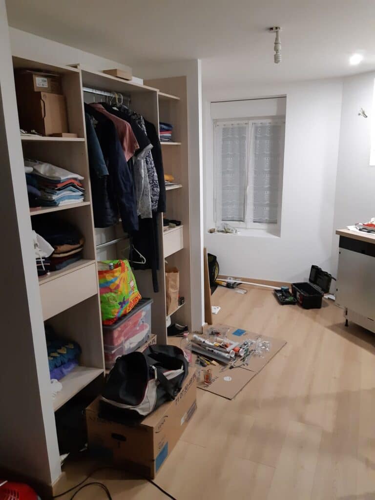 Placard - Aménagement d'une dépendance en appartement à Fismes par illiCO travaux