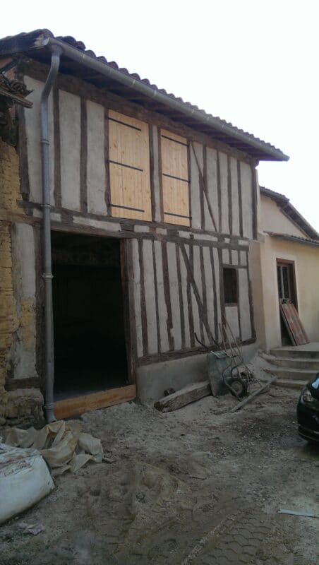 Rénovation d’une maison à Saramon (32)