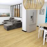 Plan - Rénovation partielle maison Saint Egreve