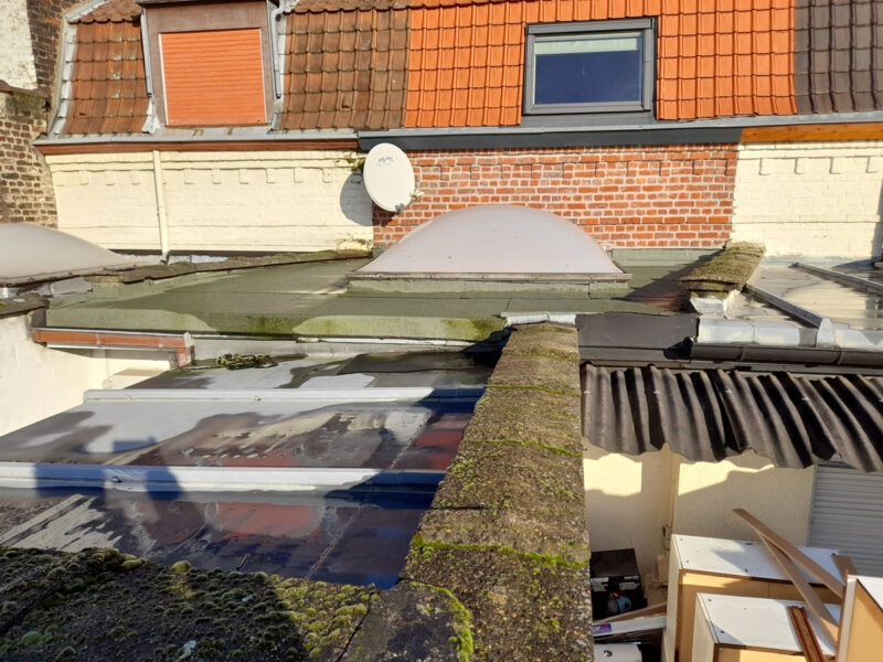 Rénovation de toiture plate et isolation intérieure à Roubaix (59)