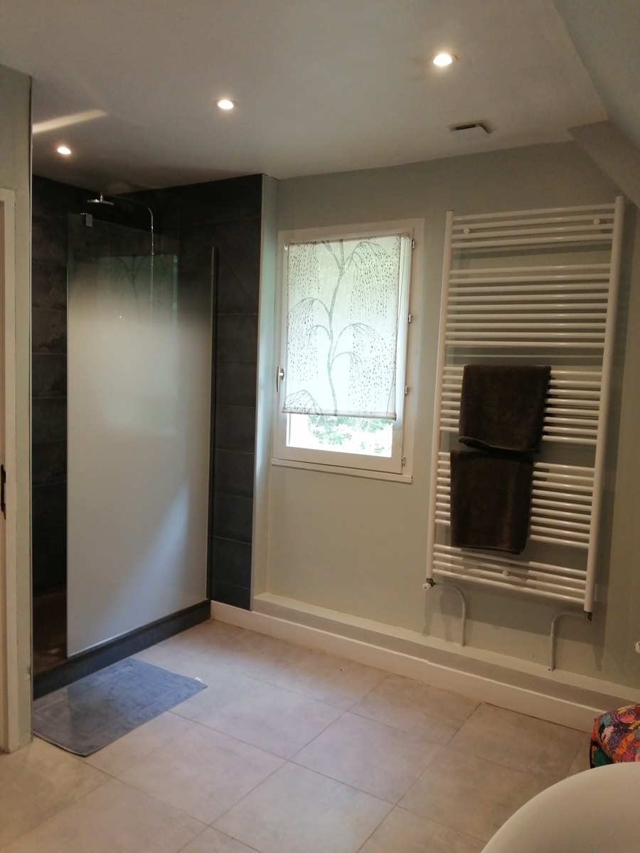 Aménagement complet d’une salle de bain à Brou (28)
