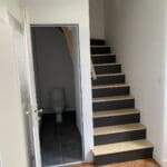 Escalier après travaux - Rénovation complète d'une maison à Vannes