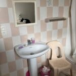Salle de bain avant travaux - Rénovation complète d'une maison à Vannes