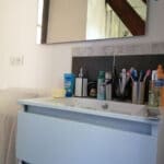 Rénovation de maison à Saint-Piat - meuble salle de bain