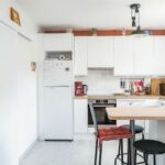 rénovation partielle maison saint cyr l'école - cuisine et meuble blanc