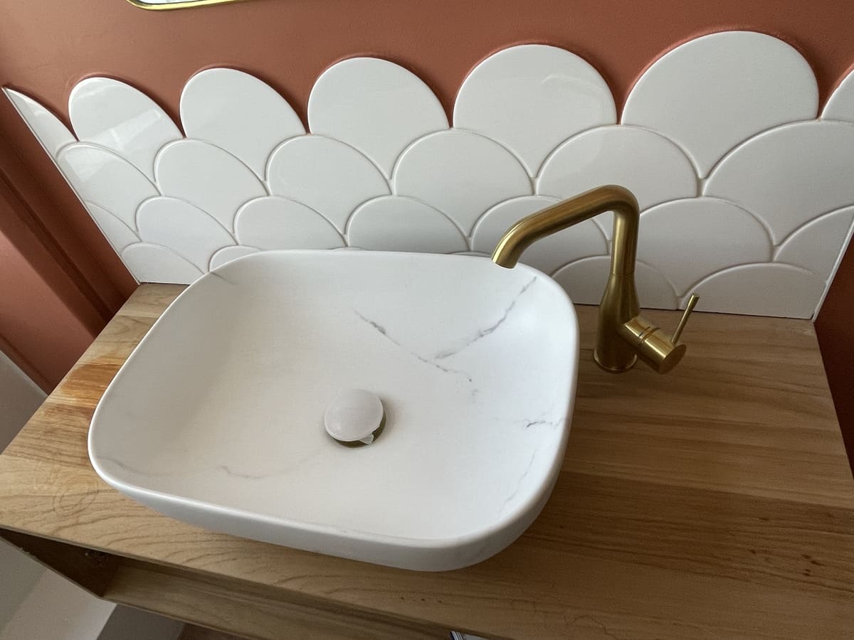 Vasque - Rénovation d'une salle de bain à Saint-André-lez-Lille