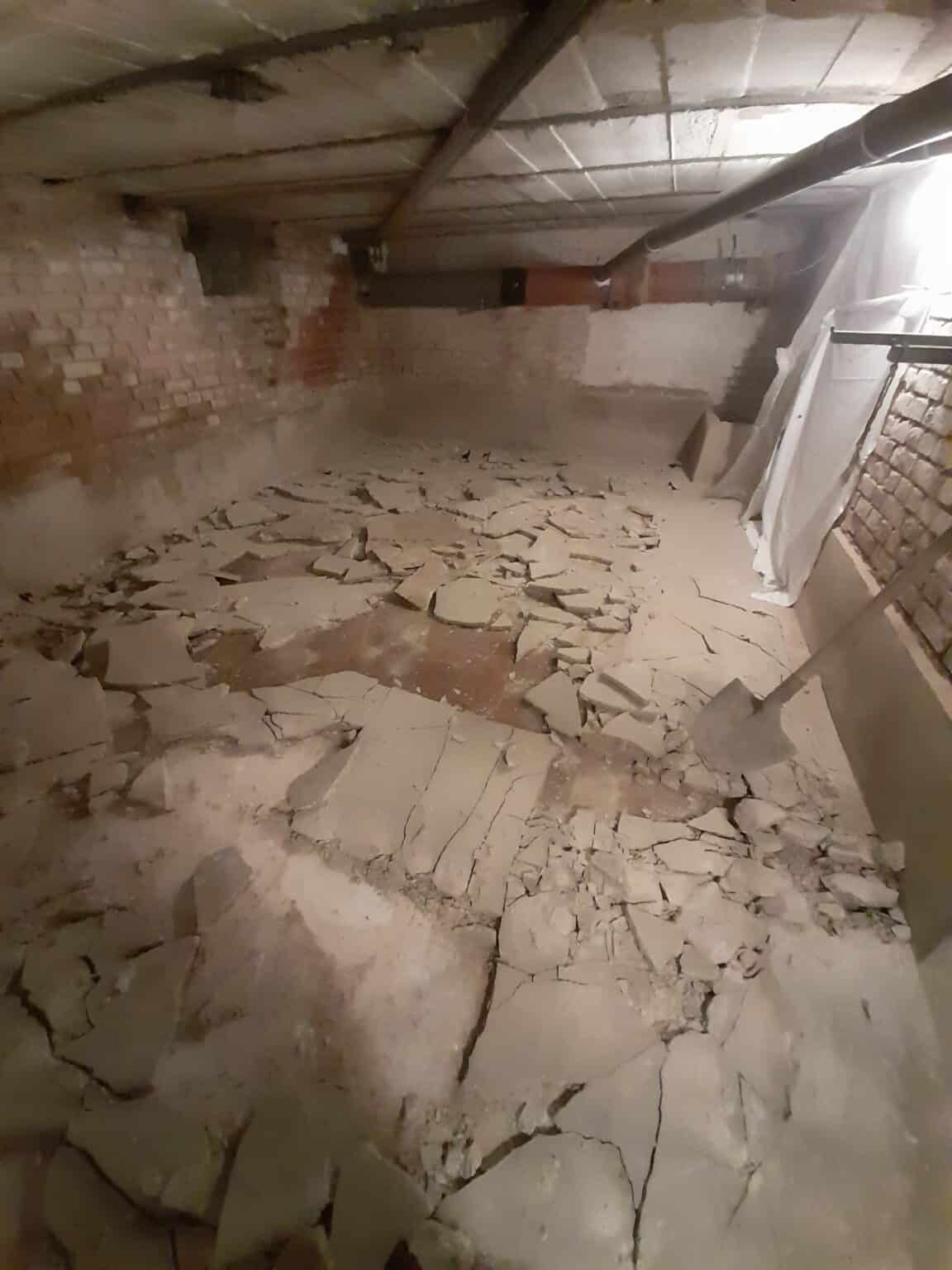 Réfection d’une cave à Lille (59)