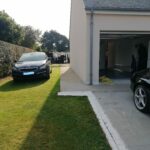 Aménagement d’un garage et création d’un carport à Landivy - extérieur avant travaux