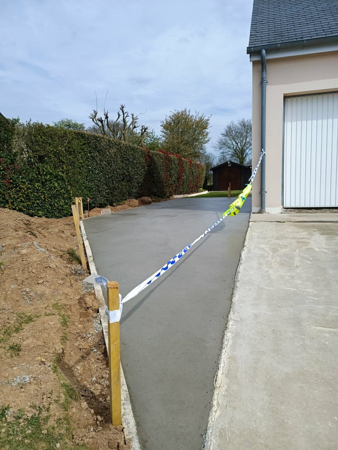 Aménagement d’un garage et création d’un carport à Landivy (35)