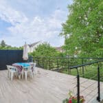 Vue globale de la création de terrasse - Aménagement d'une maison à Lagny-sur-Marne