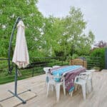 Terrasse sur pilotis - Aménagement d'une maison à Lagny-sur-Marne