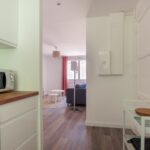 Rénovation d’un appartement à Saint-Étienne (42) - cuisine ouverte sur salon