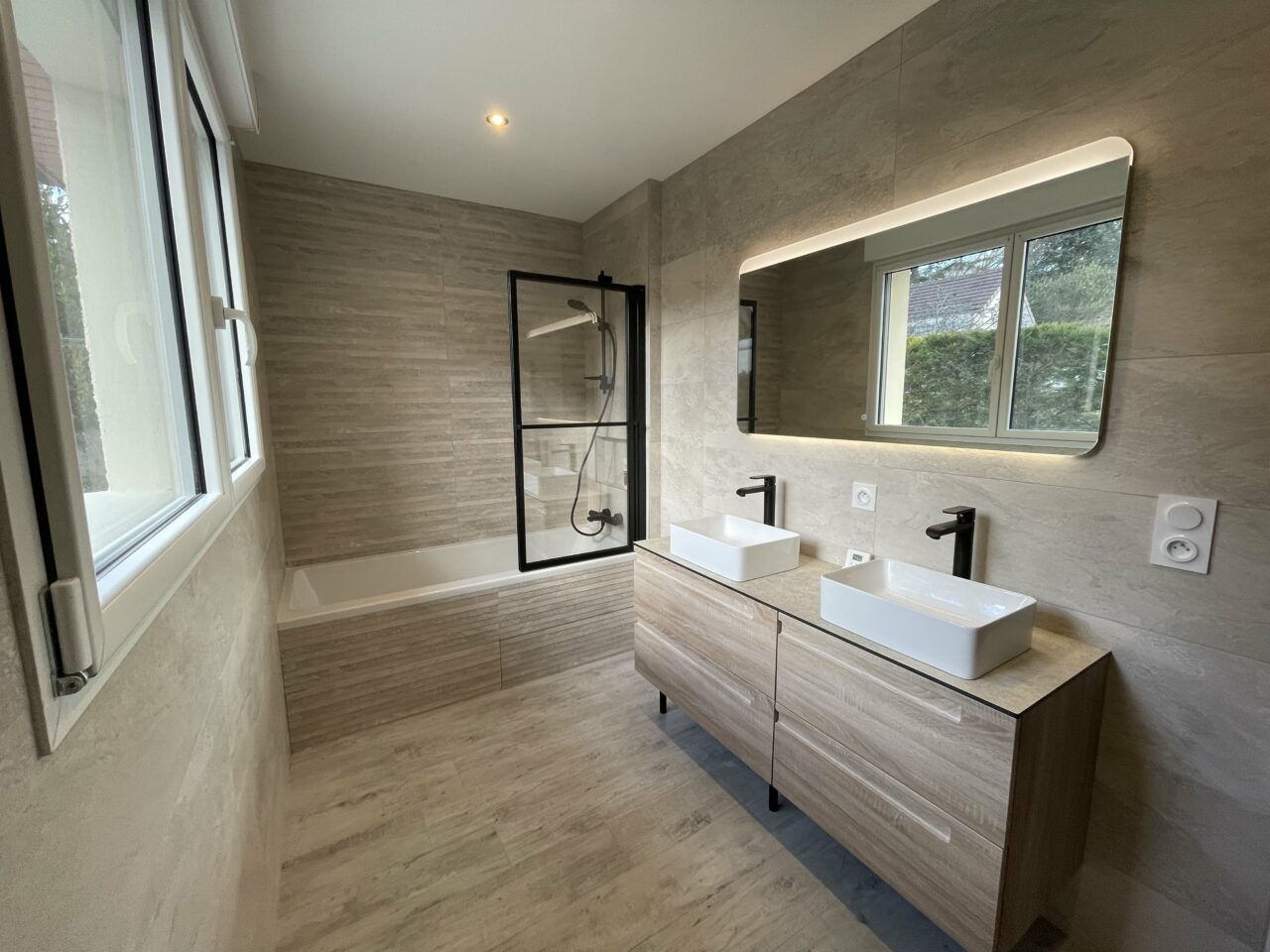 Rénovation salle de bain Dijon - baignoire