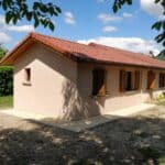 Construction d'une extension de maison en Isère