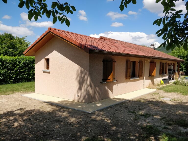 Extension de maison à Massieu en Isère (38)