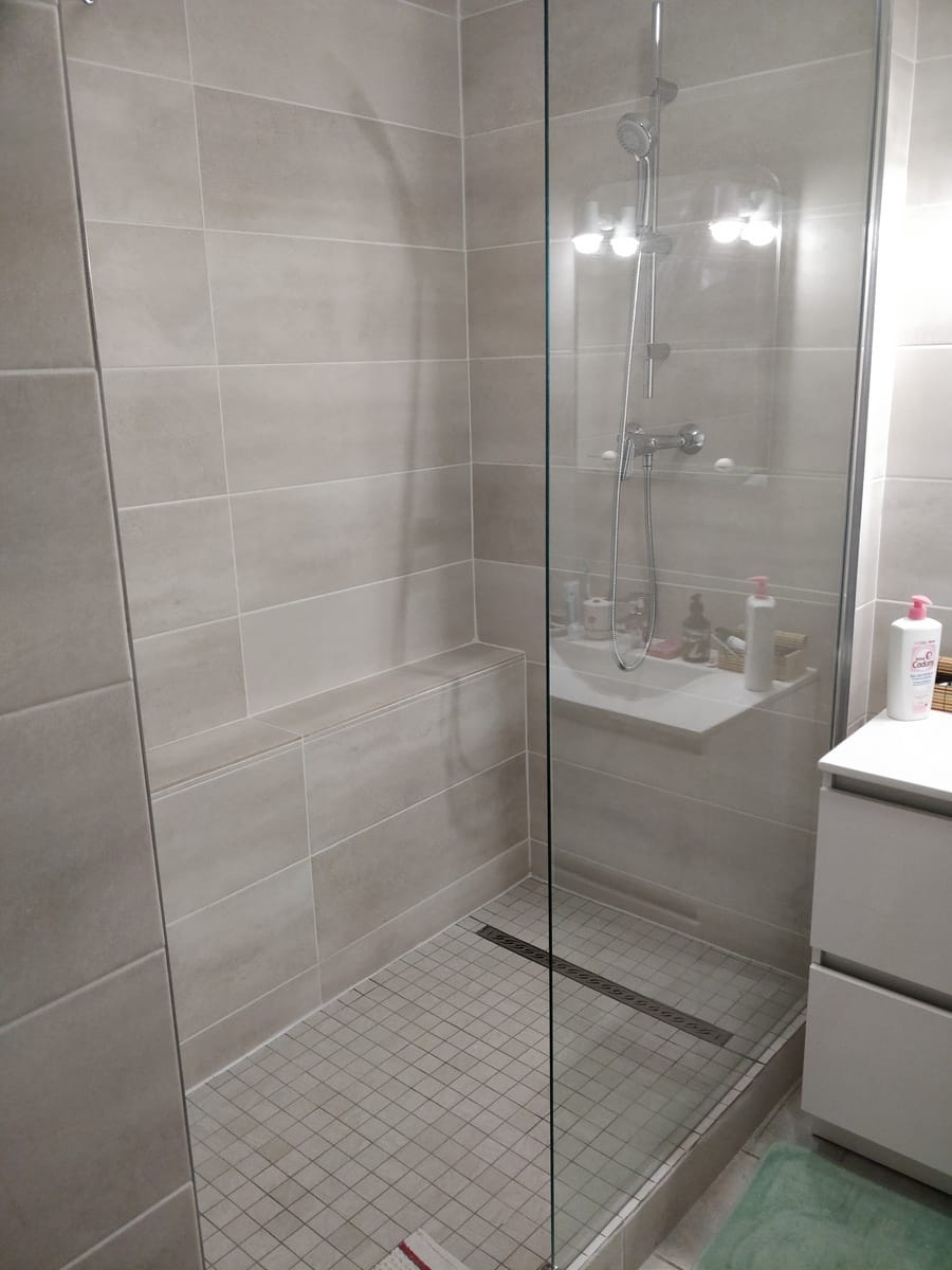 Rénovation d’une salle de bain à Voiron (38)