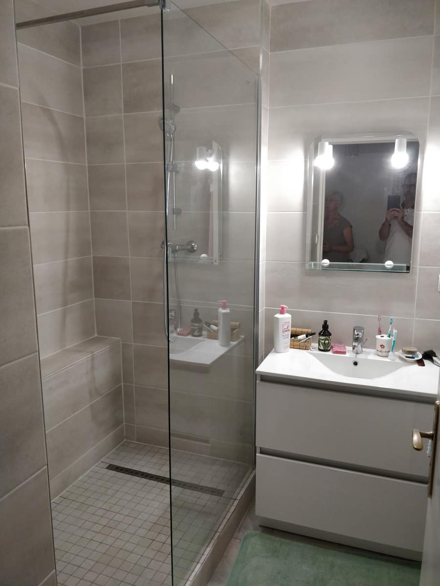 Rénovation d’une salle de bain à Voiron (38)