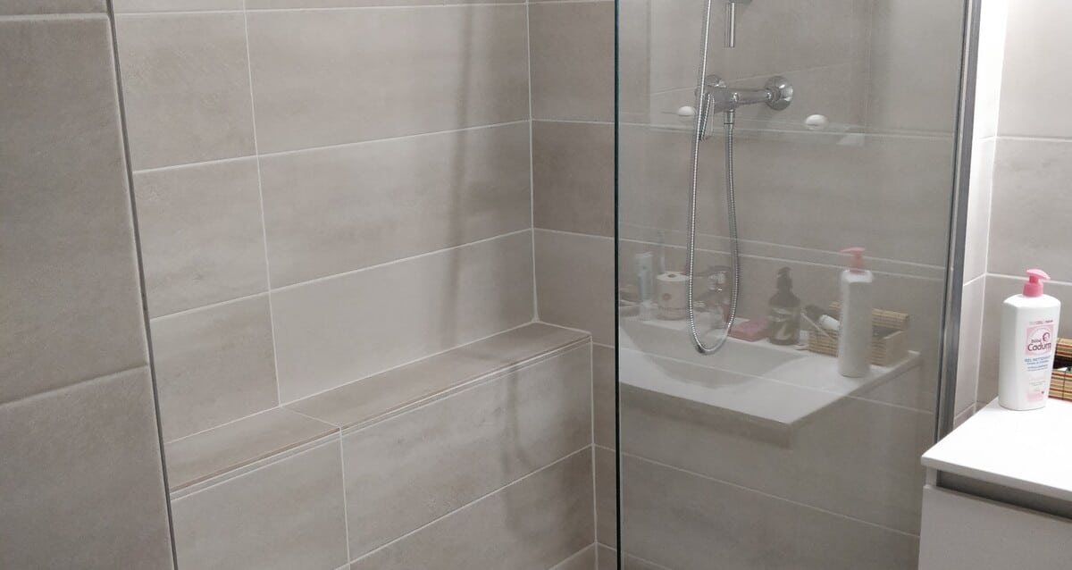 Rénovation d’une salle de bain à Voiron (38)